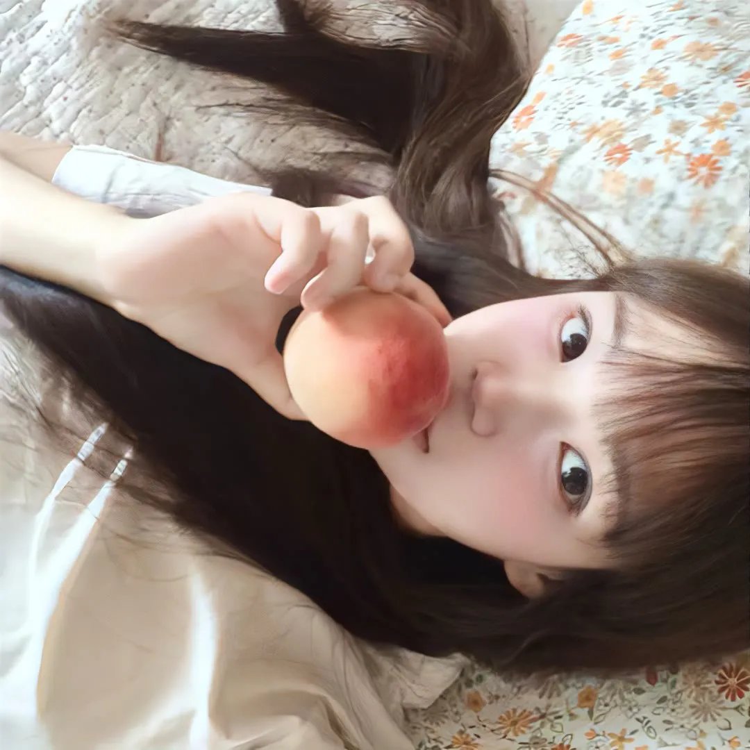 小鬼头上的女人